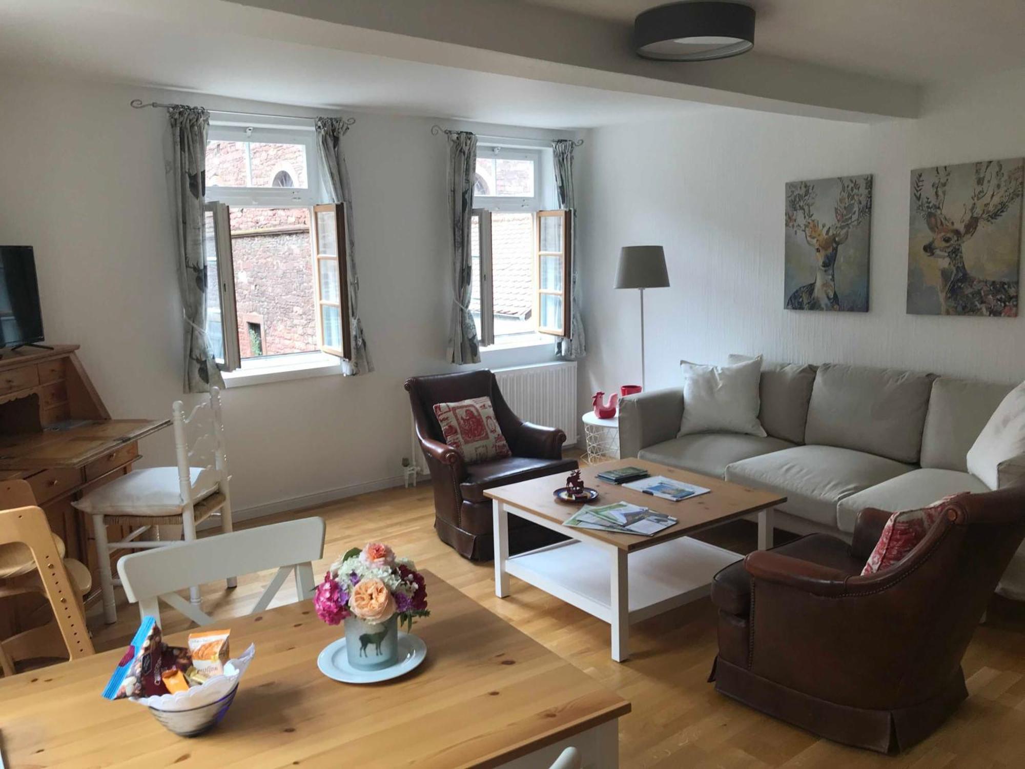 Ferienwohnung Rathausblick Michelstadt Exteriör bild